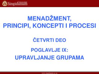 menad ment principi koncepti i procesi