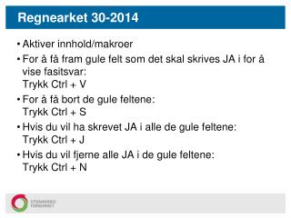 regnearket 30 2014