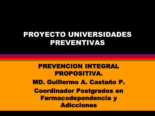 proyecto universidades preventivas