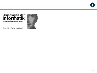 grundlagen der informatik wintersemester 2007
