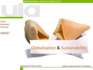 Globalisation &amp; Sustainability