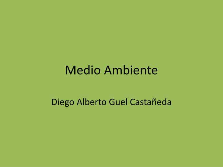 medio ambiente