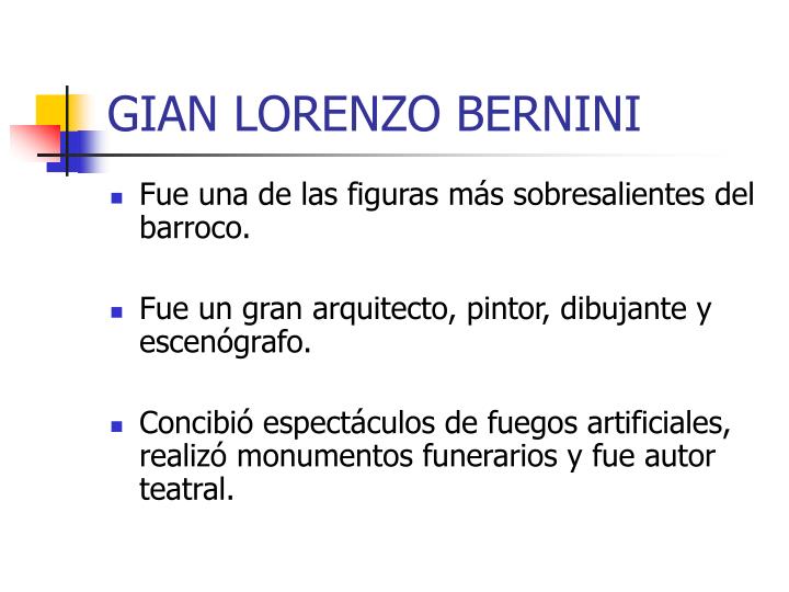gian lorenzo bernini