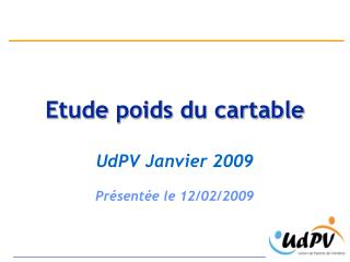 udpv janvier 2009 pr sent e le 12 02 2009