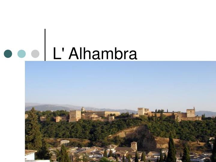 l alhambra