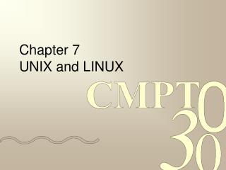 Chapter 7 UNIX and LINUX