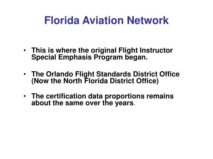 florida aviation network