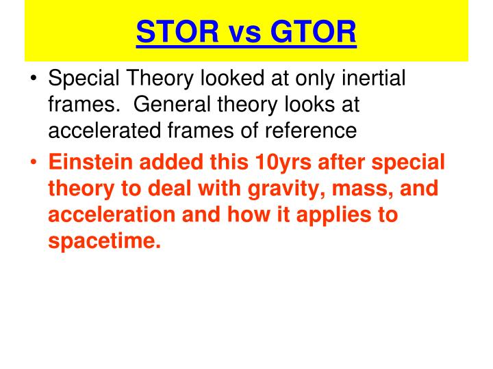 stor vs gtor