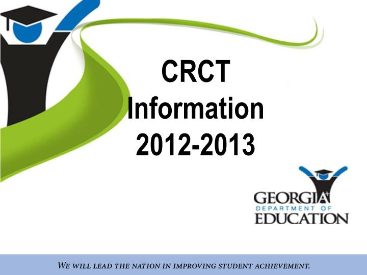 crct information 2012 2013