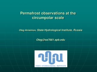 Permafrost observations at the circumpolar scale
