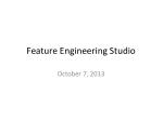 Feature Engineering Studio - slide 1