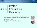 Protein Information Resource