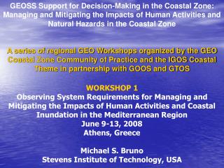 GEO Coastal Zone Community of Practice (CZCP), 2006.
