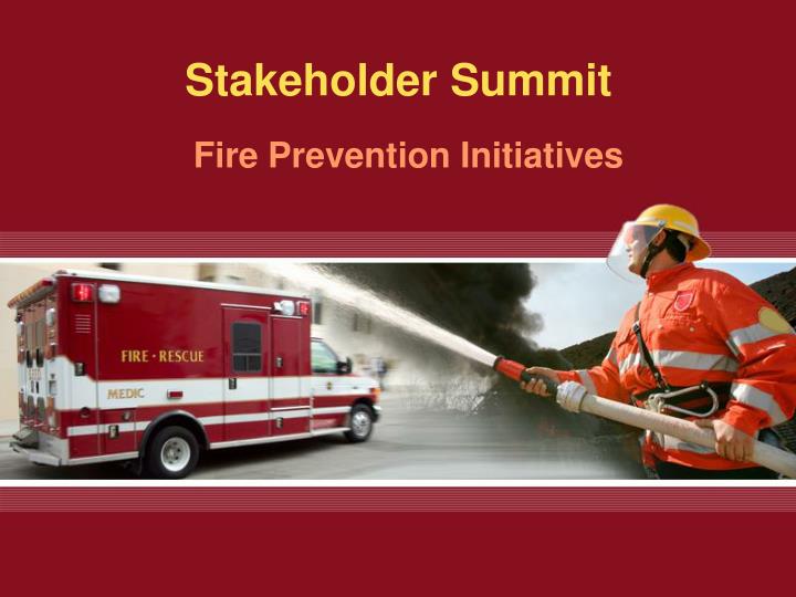 stakeholder summit