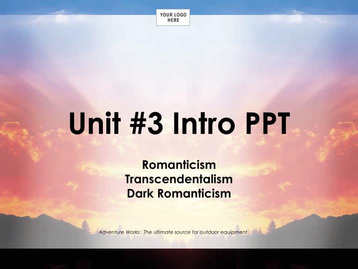 unit 3 intro ppt