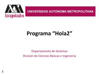 programa hola2