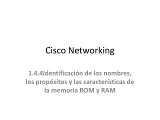 cisco networking