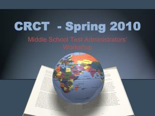 CRCT - Spring 2010