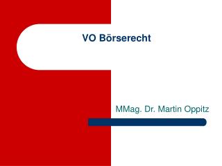 vo b rserecht