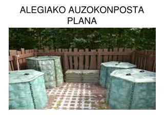 ALEGIAKO AUZOKONPOSTA PLANA