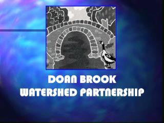 DOAN BROOK WATERSHED PARTNERSHIP