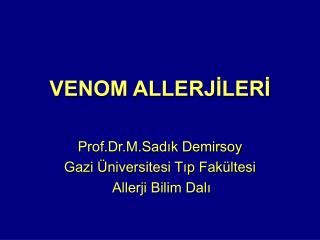 venom allerj ler