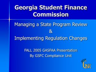 Georgia Student Finance Commission
