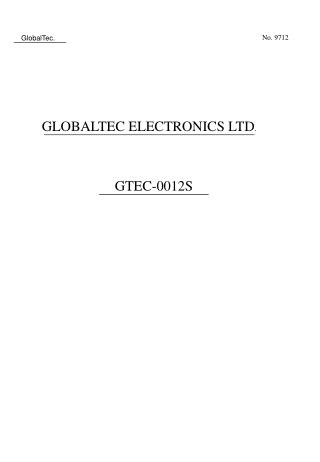 GTEC-0012S