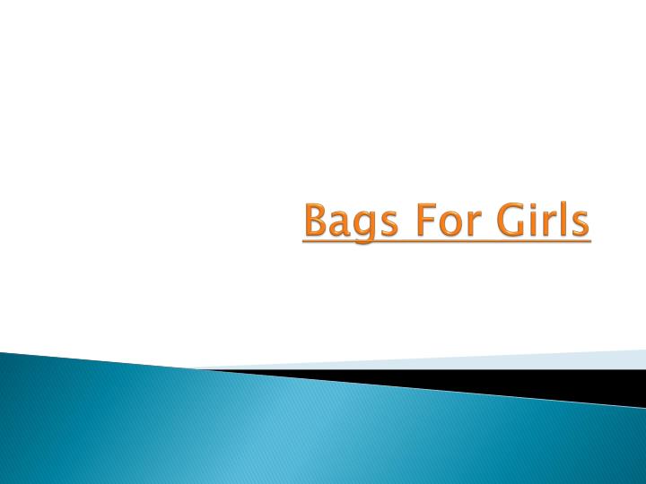 bags for girls