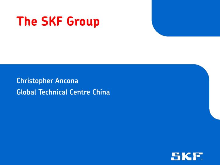 the skf group