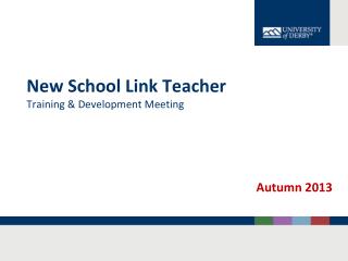 New School Link Teacher Training &amp; Development Meeting