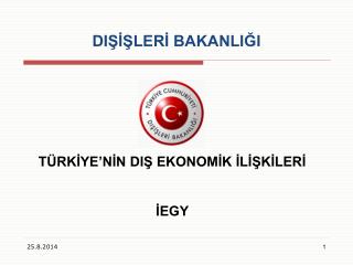 t rk ye n n di ekonom k l k ler egy