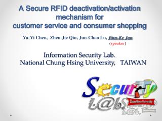 A Secure RFID deactivation/activation mechanism for customer service and consumer shopping