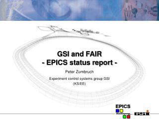 GSI and FAIR - EPICS status report -