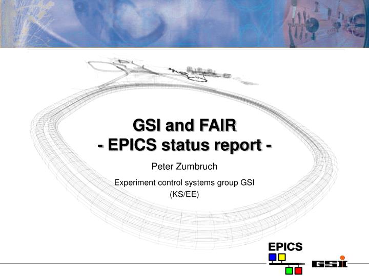 gsi and fair epics status report