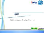GSAN Software Testing Process - slide 1