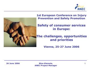 1st European Conference on Injury Prevention and Safety Promotion