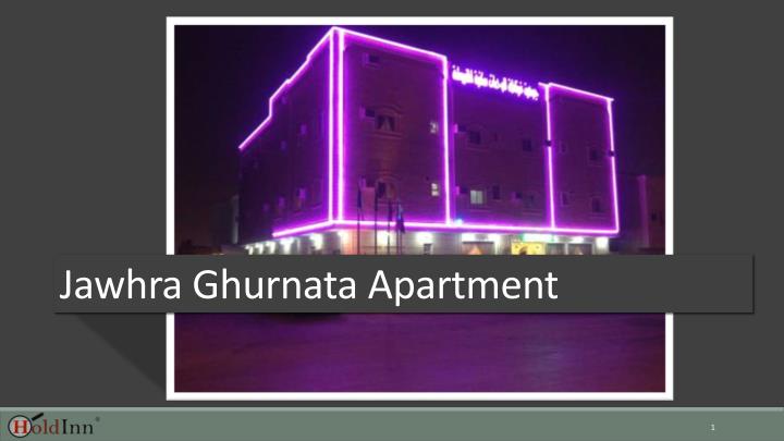 jawhra ghurnata apartment