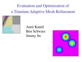 evaluation and optimization of a titanium adaptive mesh refinement