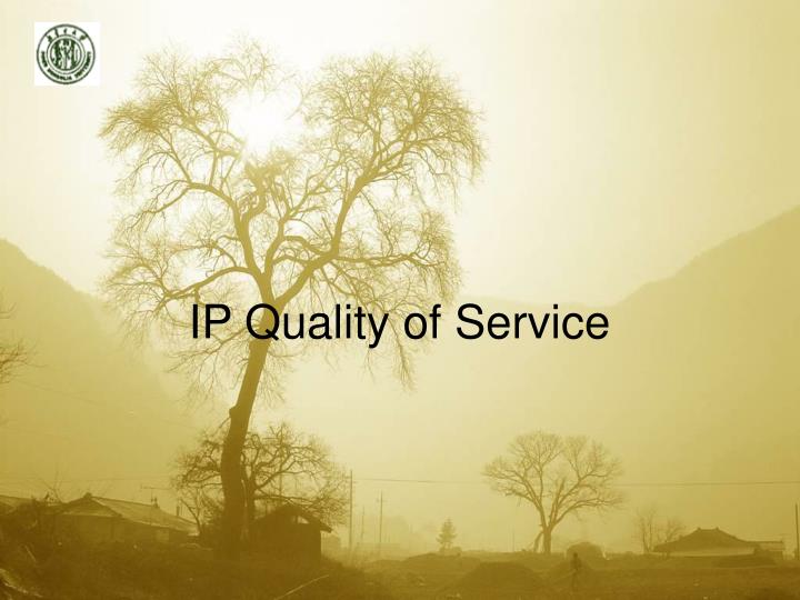 ip quality of service