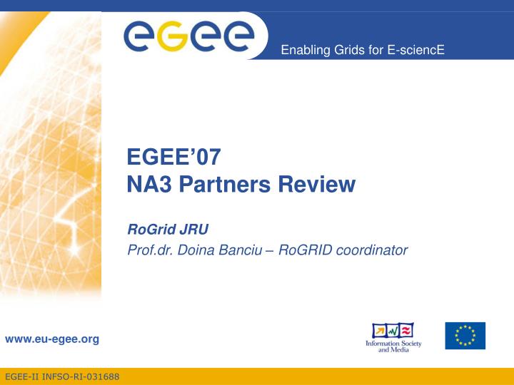 egee 07 na3 partners review