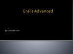Grails Advanced - slide 1
