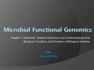 Microbial Functional Genomics