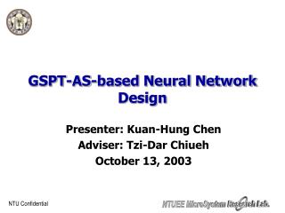GSPT-AS-based Neural Network Design