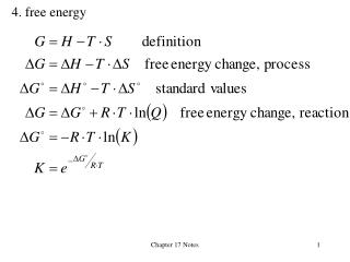 4. free energy