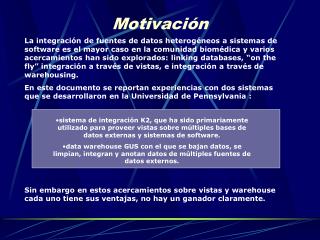 motivaci n