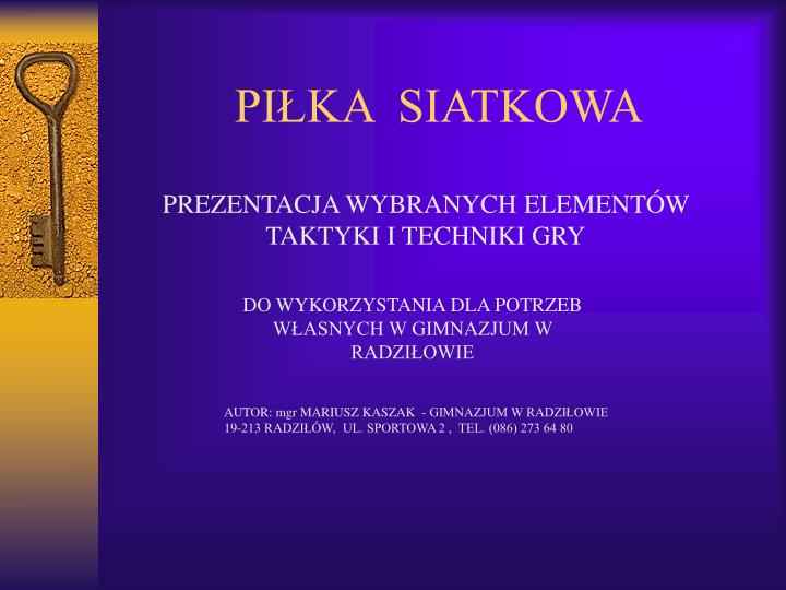 pi ka siatkowa