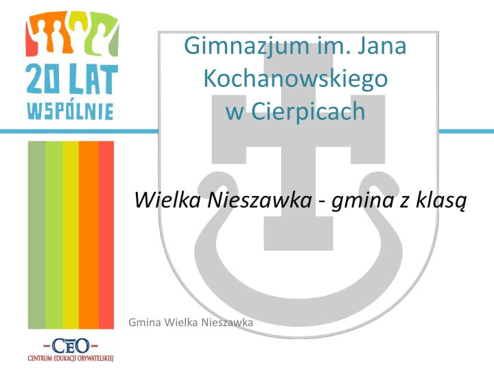 gimnazjum im jana kochanowskiego w cierpicach