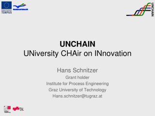 UNCHAIN UNiversity CHAir on INnovation