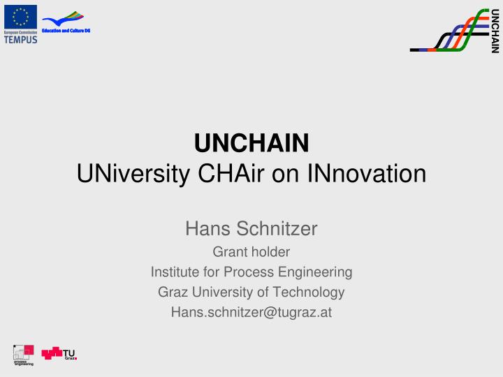 unchain university chair on innovation